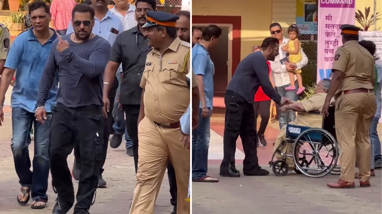 Salman Khan casts his vote for Lok Sabha Election 2024