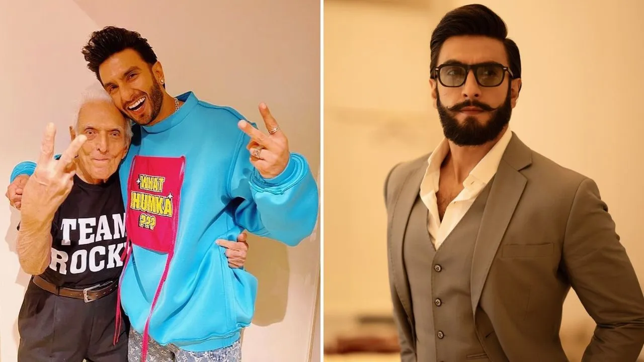 Ranveer Singh praises his 93-year-old Nana by calling him Rockstar for casting his vote