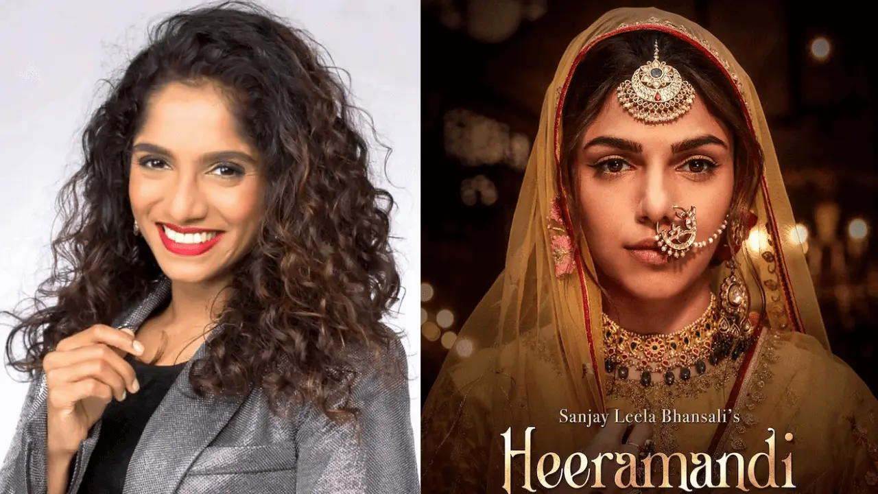 Johnny lever's daughter Jamie Lever mimics the character of Alamzeb played by Sharmin Sehgal in “Heera Mandi The Diamond Bazaar”