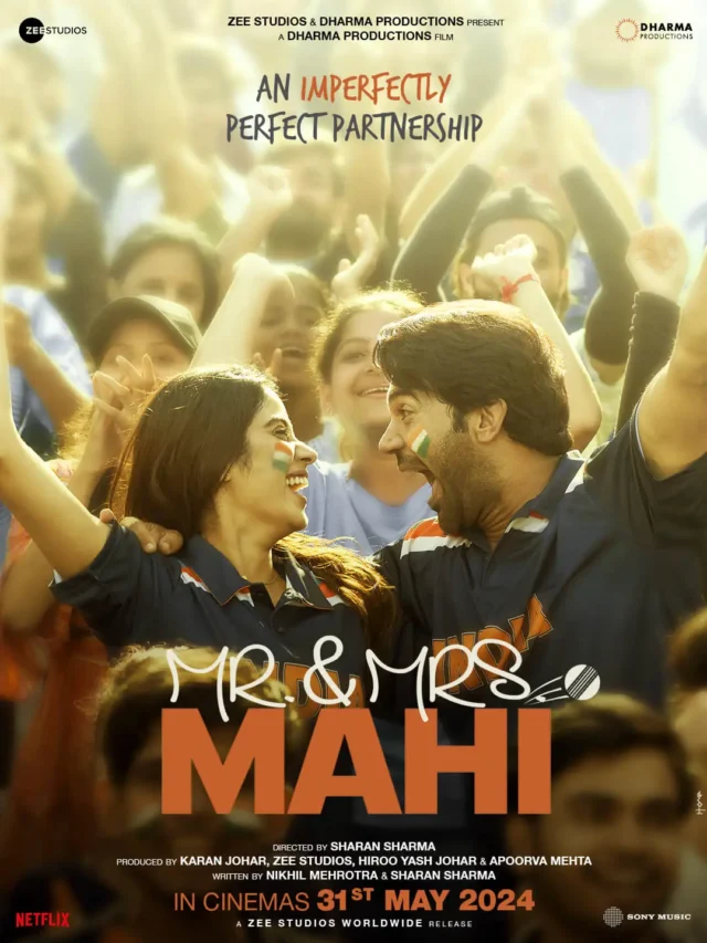 "Mr. & Mrs Mahi" is released today to positive reviews and fan love.