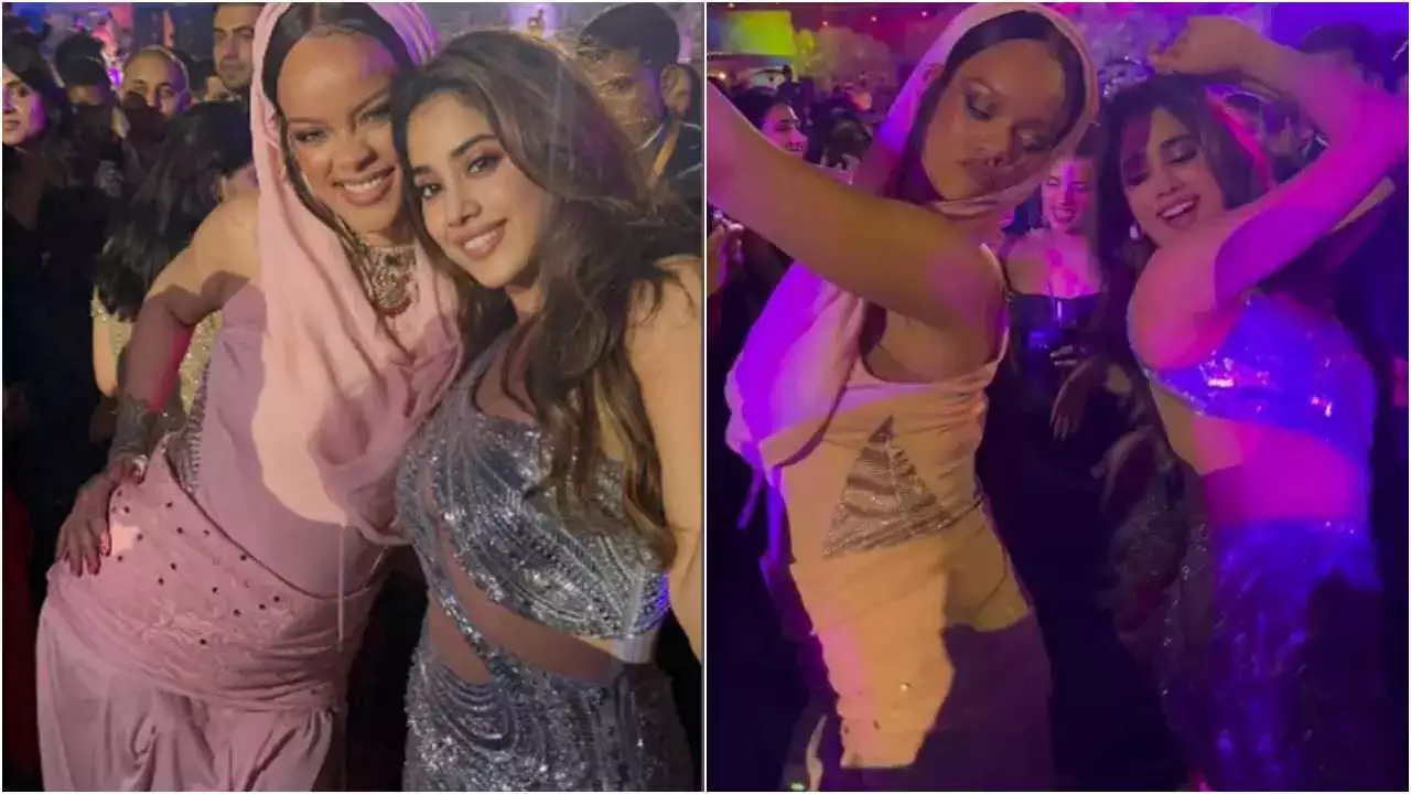 Jhanvi Kapoor talked about dancing with Rihanna on the song ‘zingaat’ on Anant Ambani's pre wedding in “The Kapil show”