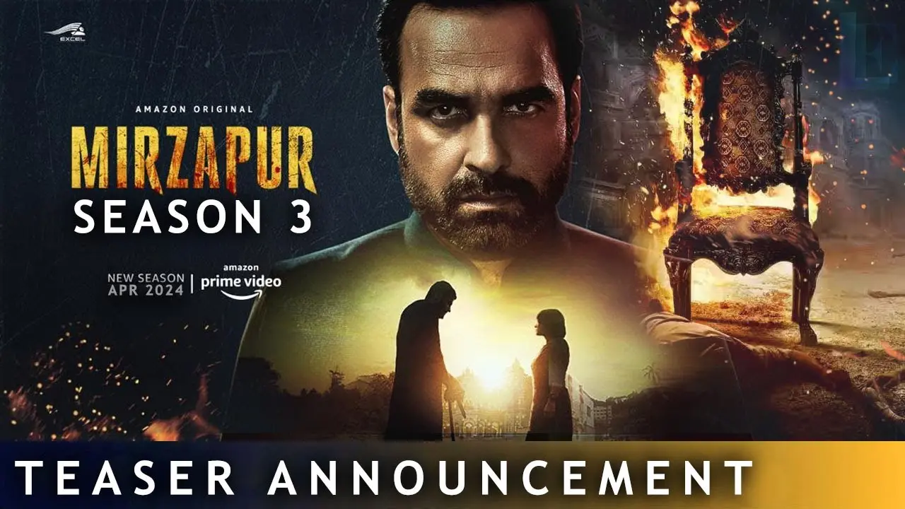 Mirzapur season 3 teaser is released 