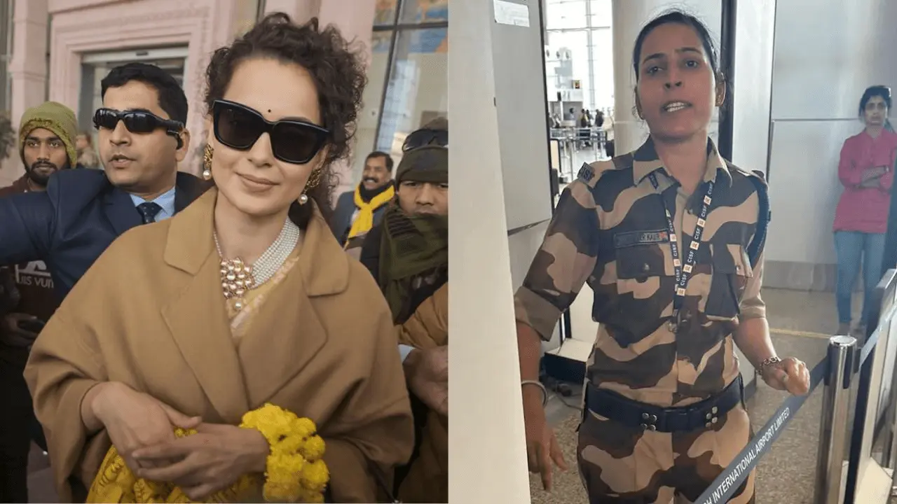 Kangana Ranaut slapped by CISF constable at Mohali airport