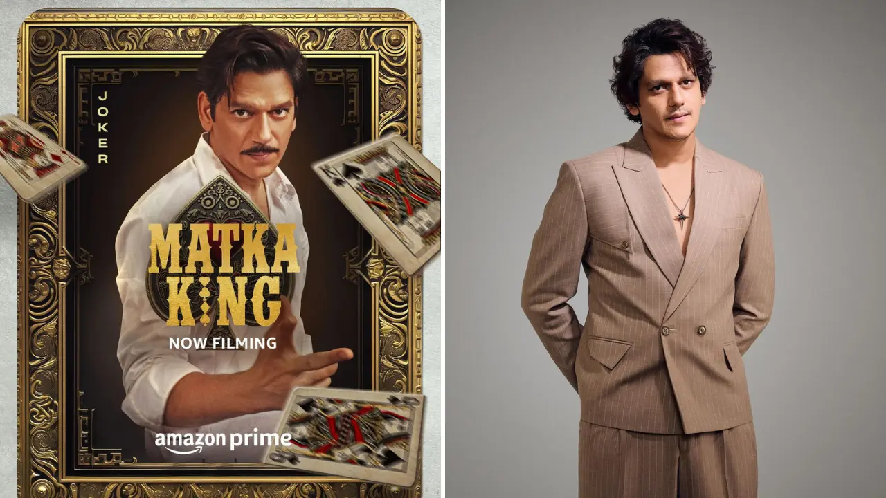 Vijay Varma Starts Filming Prime Video's Exciting New Series 'Matka King'