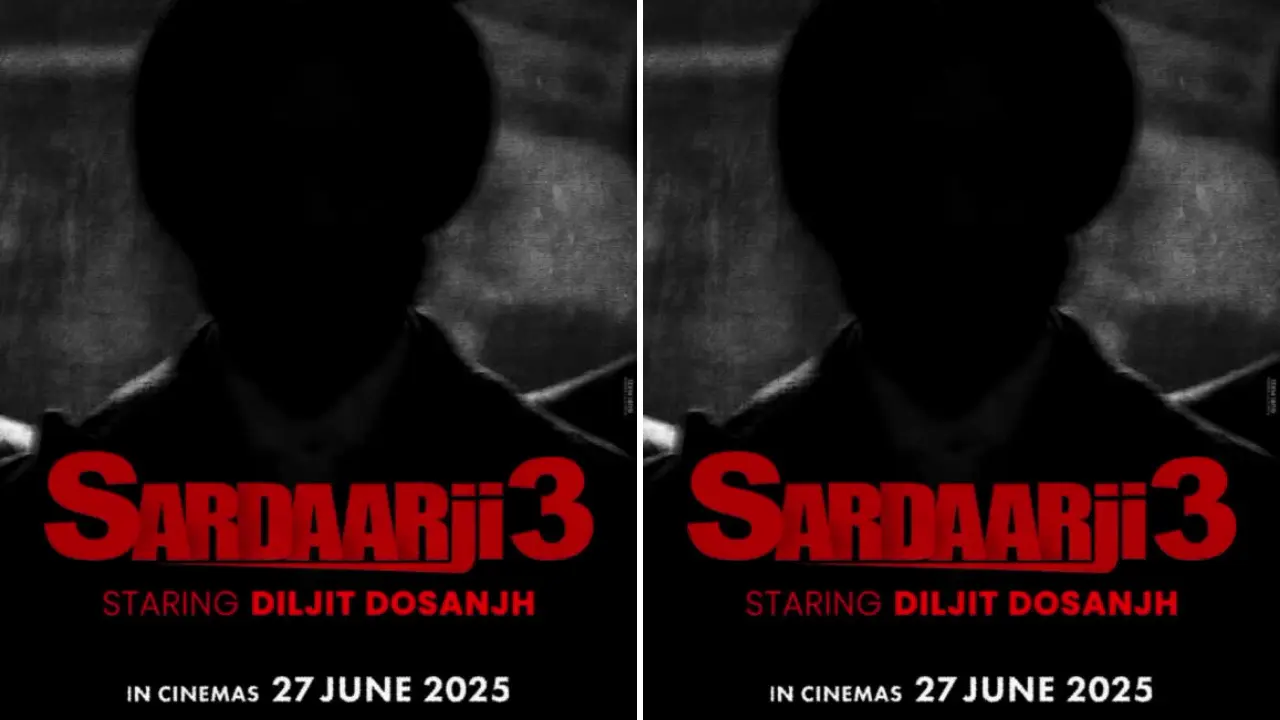 Diljit Dosanjh shares the Sardaar Ji 3 poster and its release date has been announced 