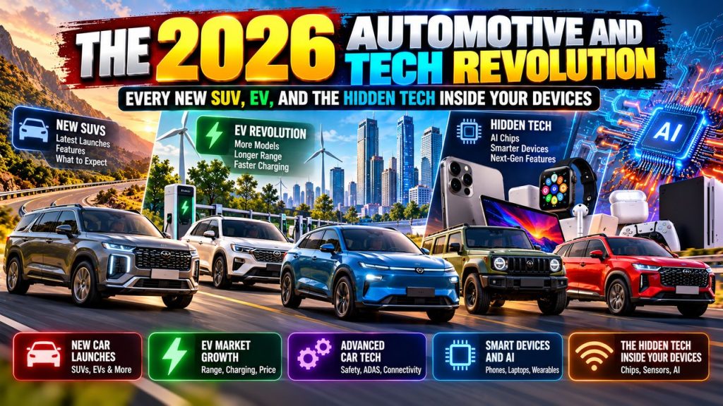 The 2026 Automotive and Tech Revolution: Every New SUV, EV, and the Hidden Tech Inside Your Devices