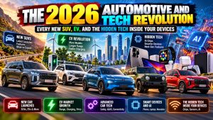 The 2026 Automotive and Tech Revolution: Every New SUV, EV, and the Hidden Tech Inside Your Devices