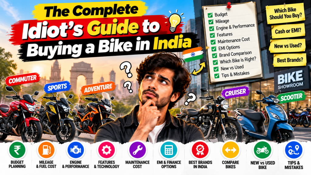 The Complete Idiot’s Guide to Buying a Bike in India