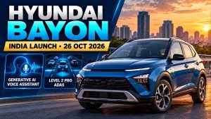 Hyundai Bayon Launches in India With an AI Voice Assistant and Advanced Safety Features